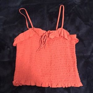 Women’s/ Jr’s Spaghetti strap stretchy crop top.